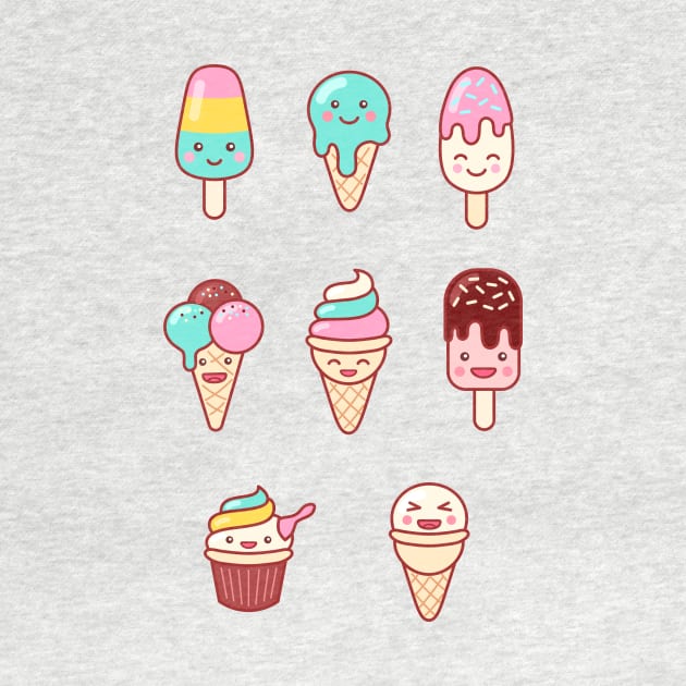 Ice Cream Emoji Complete Pack by lightsonfire